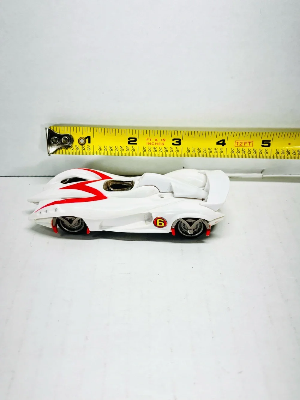 Hot Wheels Speed Racer PullBax Mach 6 Pull Back Car Sealed M5941 2008